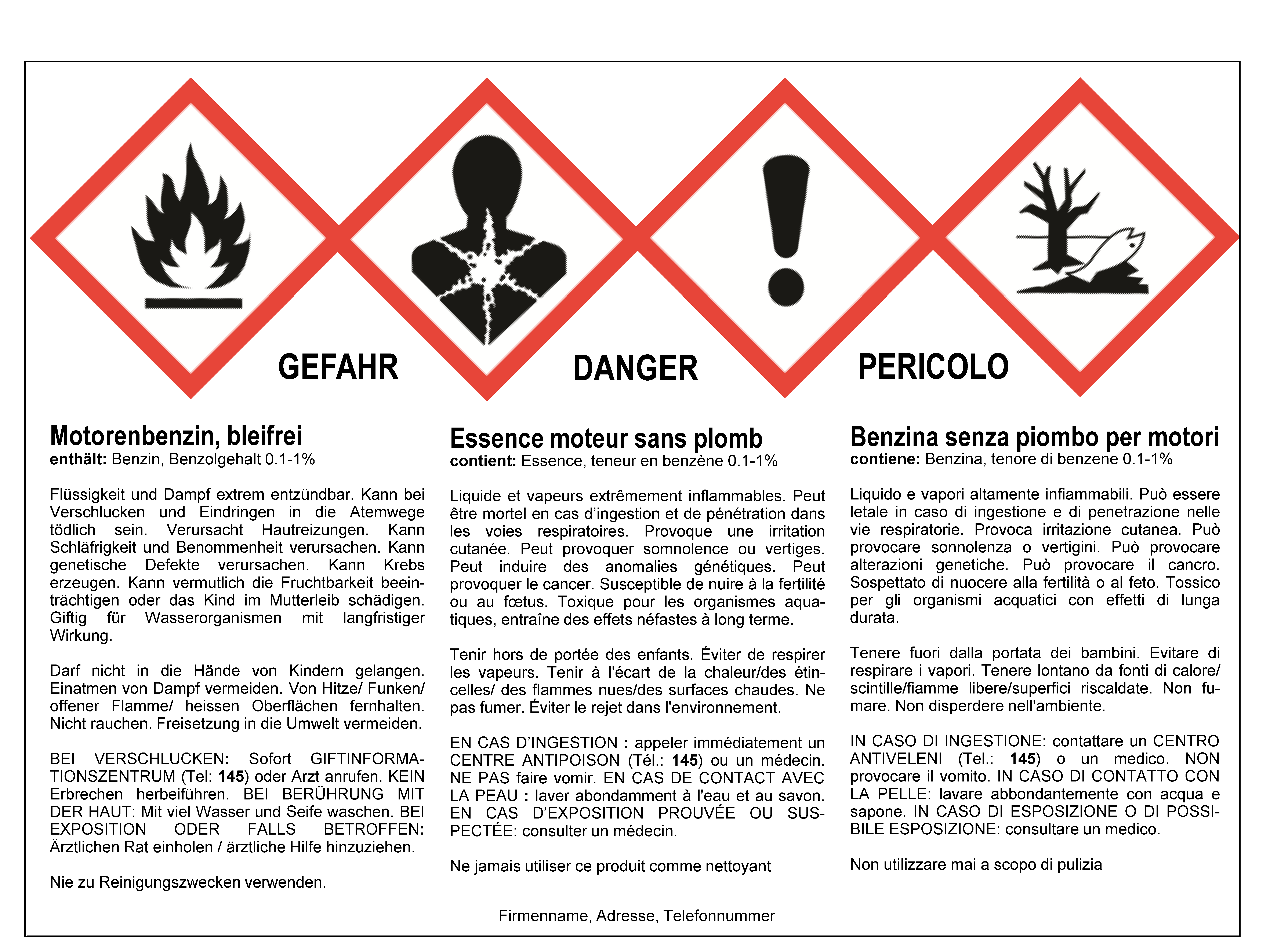 Bild Schutzbekleidung fur Fahrer im Tanklager Broschure DE FR