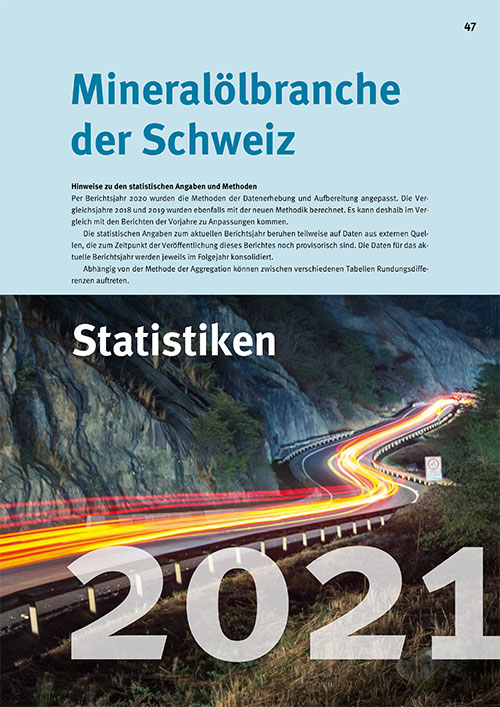Jahresbericht 2021 de Statistiken